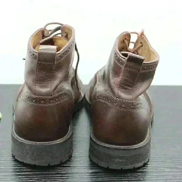 Florsheim Limited Men's Brown Leather Wingtip Boot - Picture 7 of 11